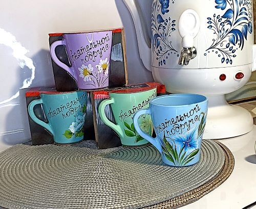 Кружка 270мл 1649 П/У цветн "Подруге"