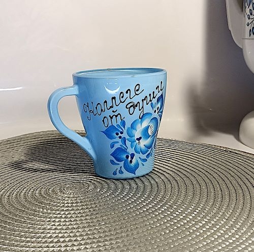 Кружка 270мл 1649 П/У цветн " Коллеге" фото 1